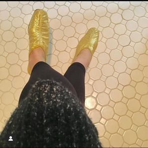 Vintage Gold Shoes